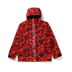 OVO x BAPE Snowboard Color Camo Jacket